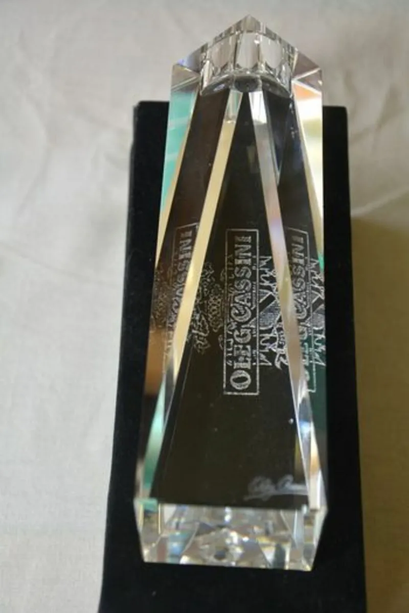 Oleg Cassini crystal candlestick - Image 4