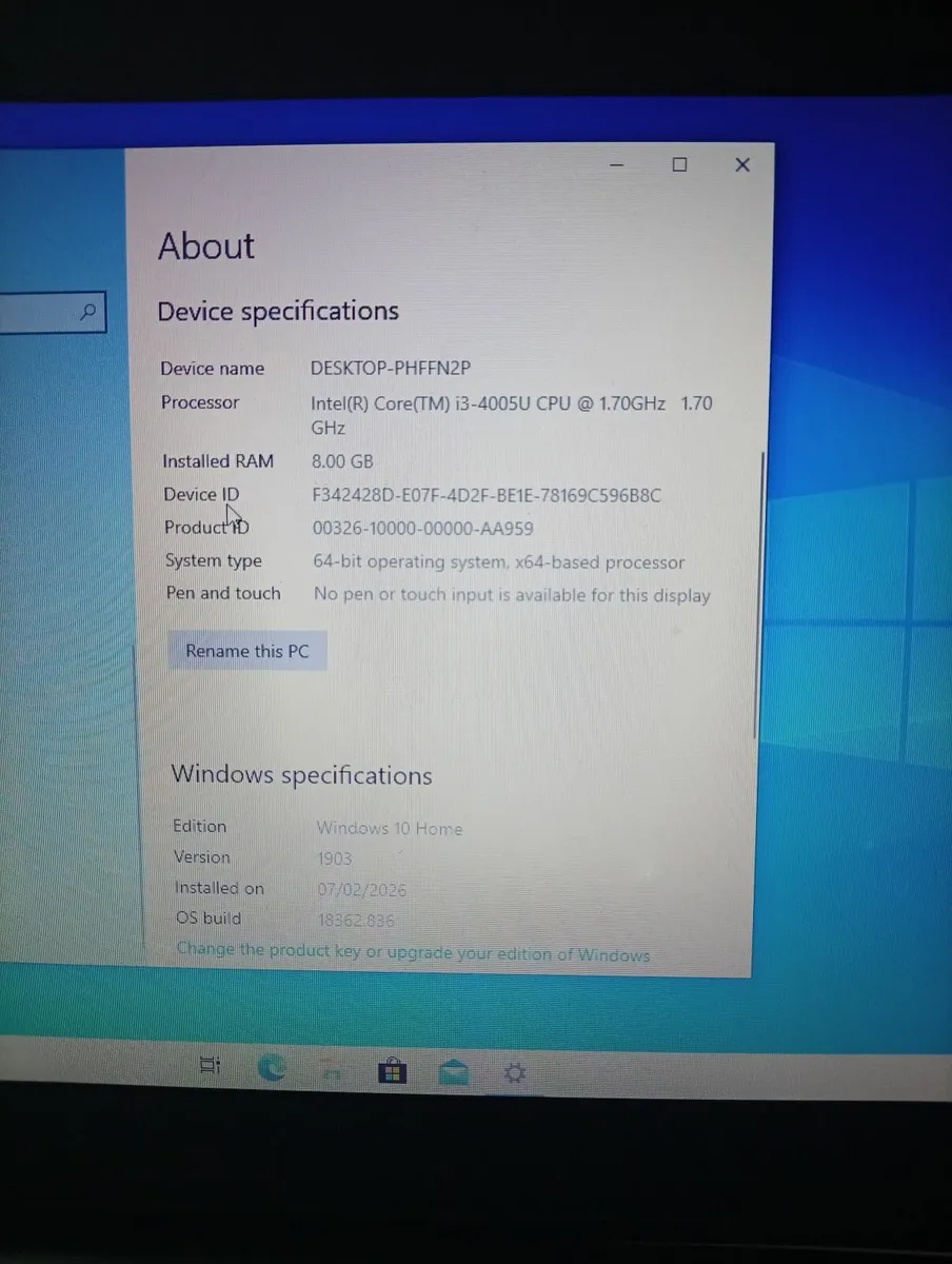 Dynabook Toshiba Satellite Pro R50-B-122 - 15.6" - - Image 3
