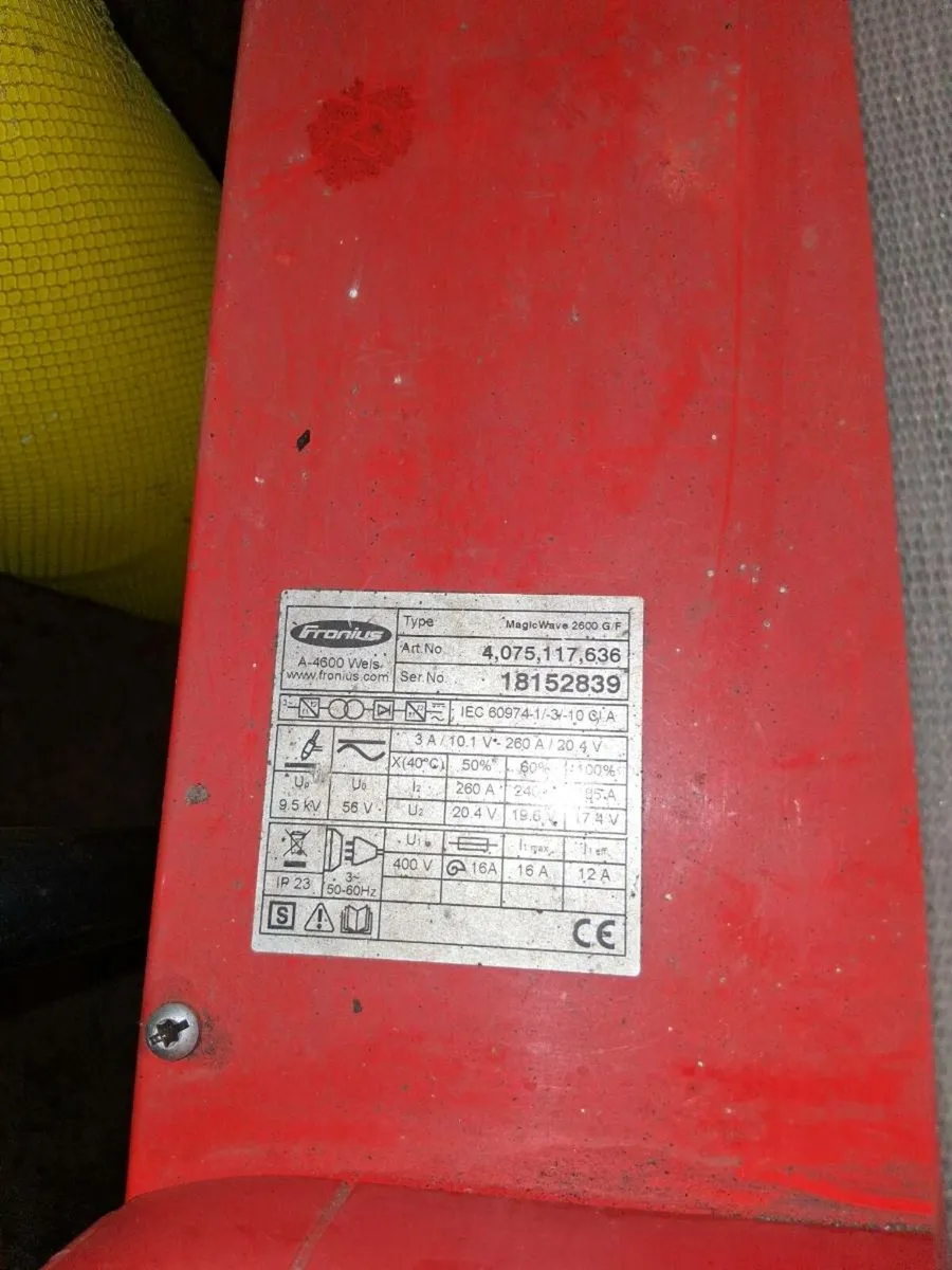 Tig welder - Image 1