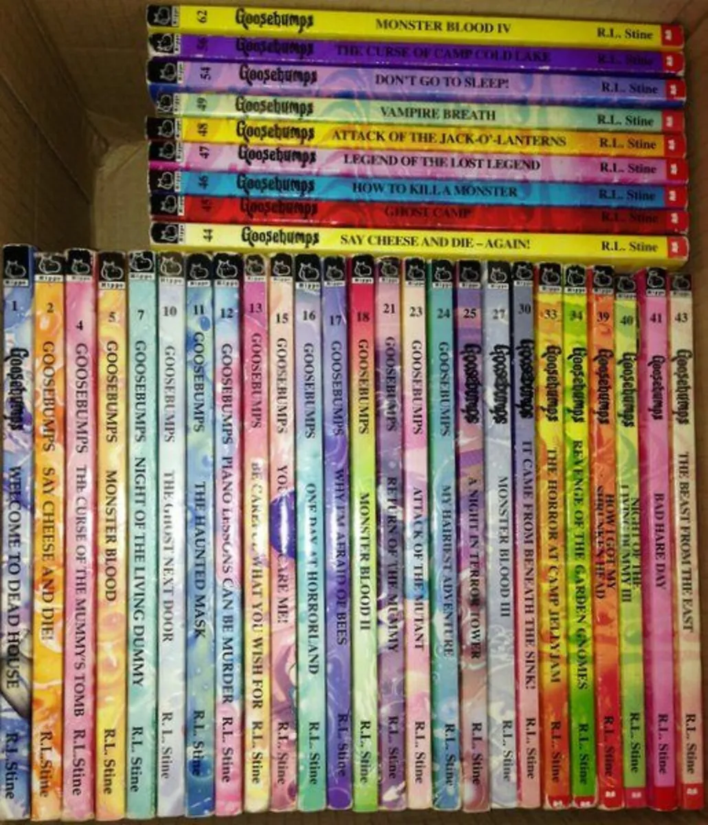 Goosebumps books