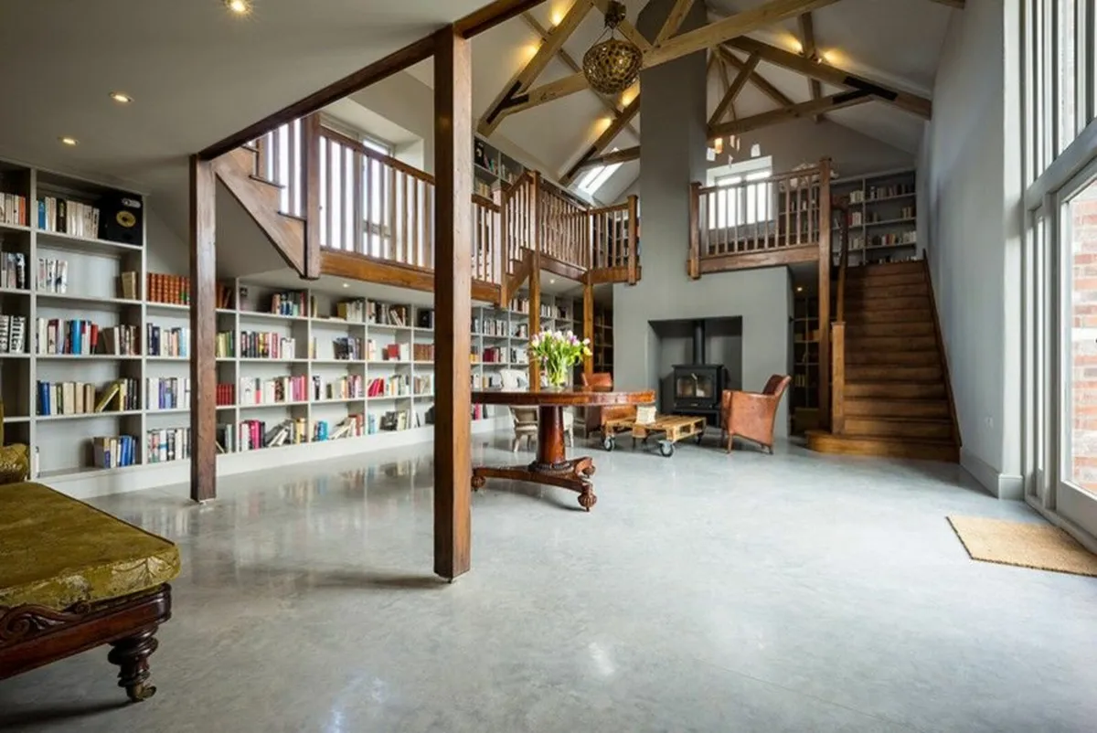 Polished concrete floors