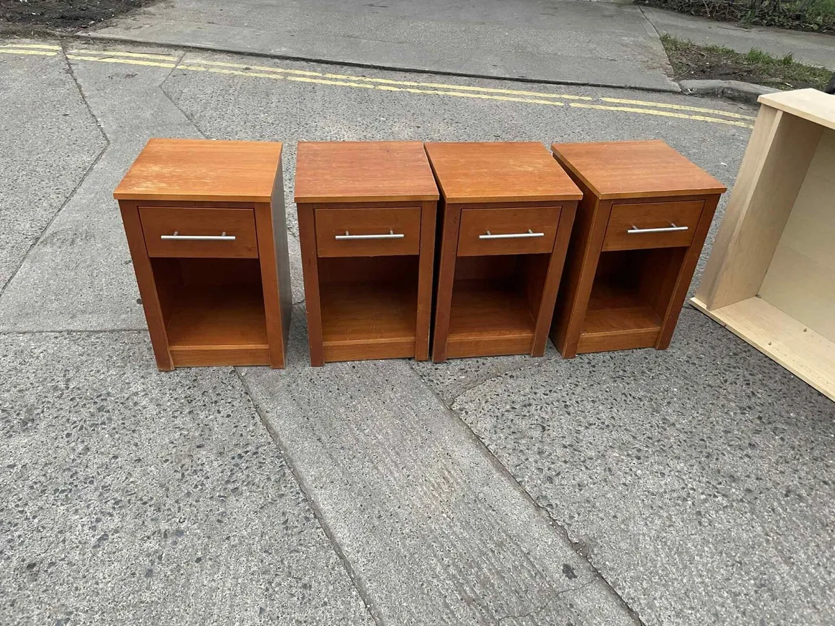 2 for €50 bedside lockers - Image 1