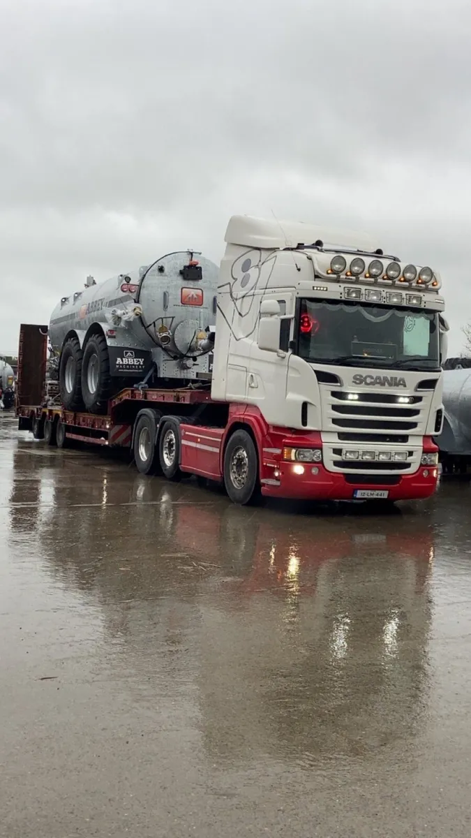 All types of machines moved