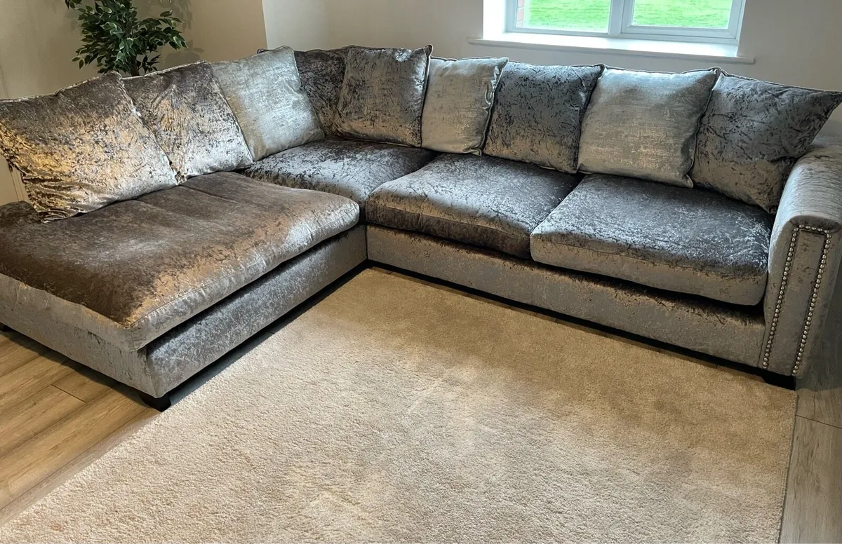 L shaped couch sofa - Image 2