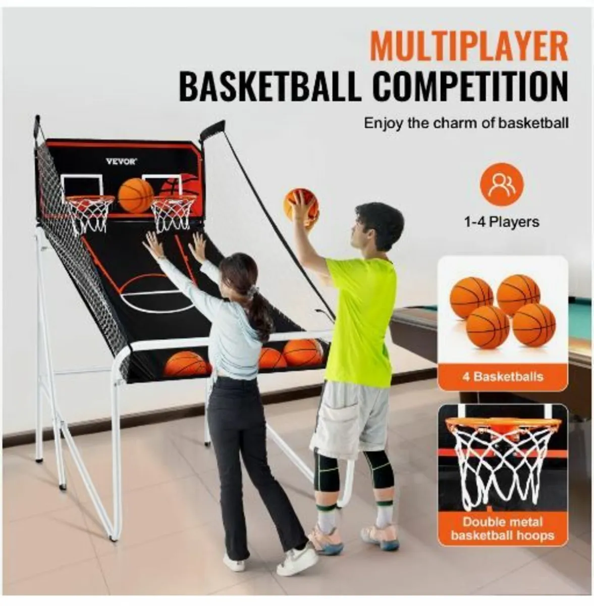 Foldable Basketball Arcade Game - Image 4