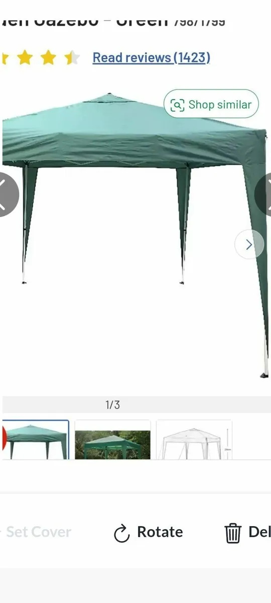 Brand new pop-up gazebo in box - Image 3