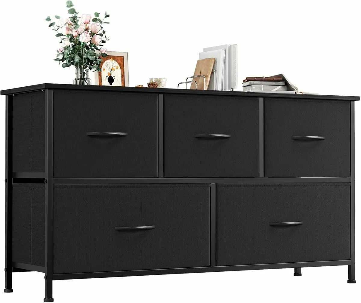 Chest of Drawers with 5 Wide Storage Organiser - Image 1