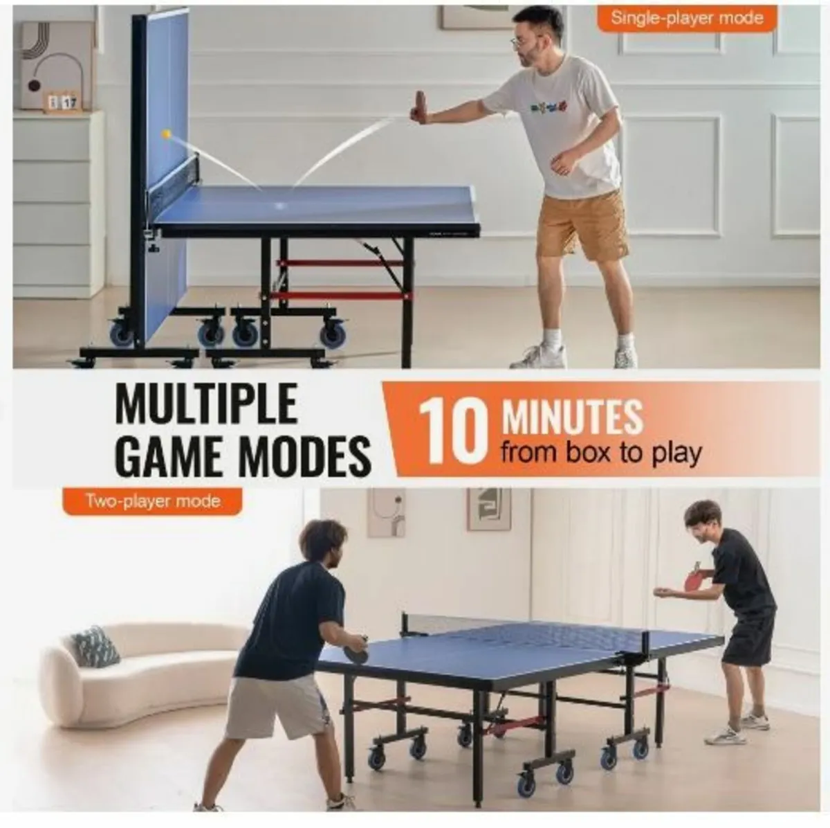 Ping Pong Table, Professional Table Tennis - Image 2