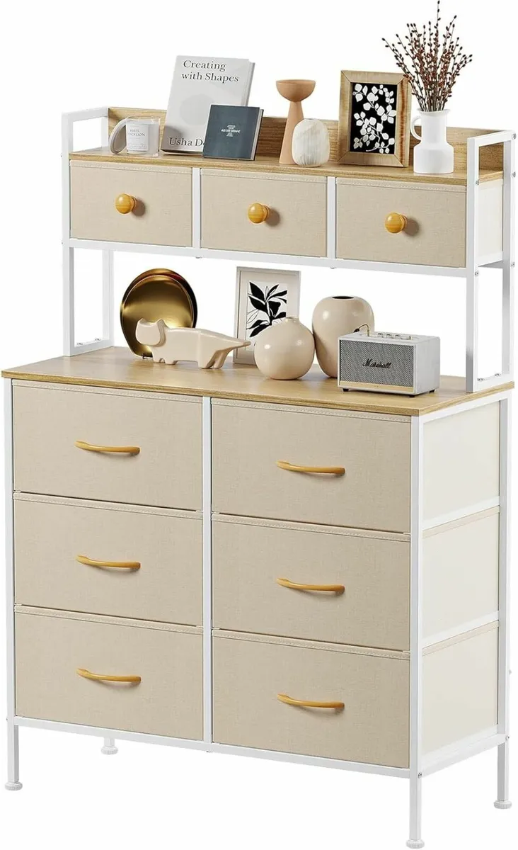 Chest of Drawers Bedroom Cabinet with Handles - Image 1