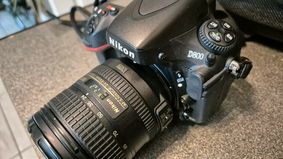 Nikon D800 Low Shutter Count + 3 Quality Lenses - Image 1