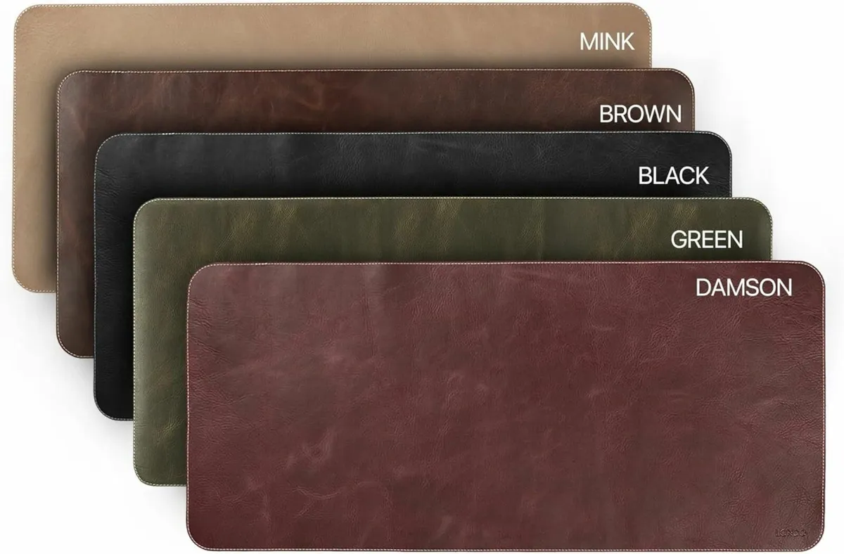 Genuine Leather Extended Mouse Pad - 74x33.5cm - Image 4