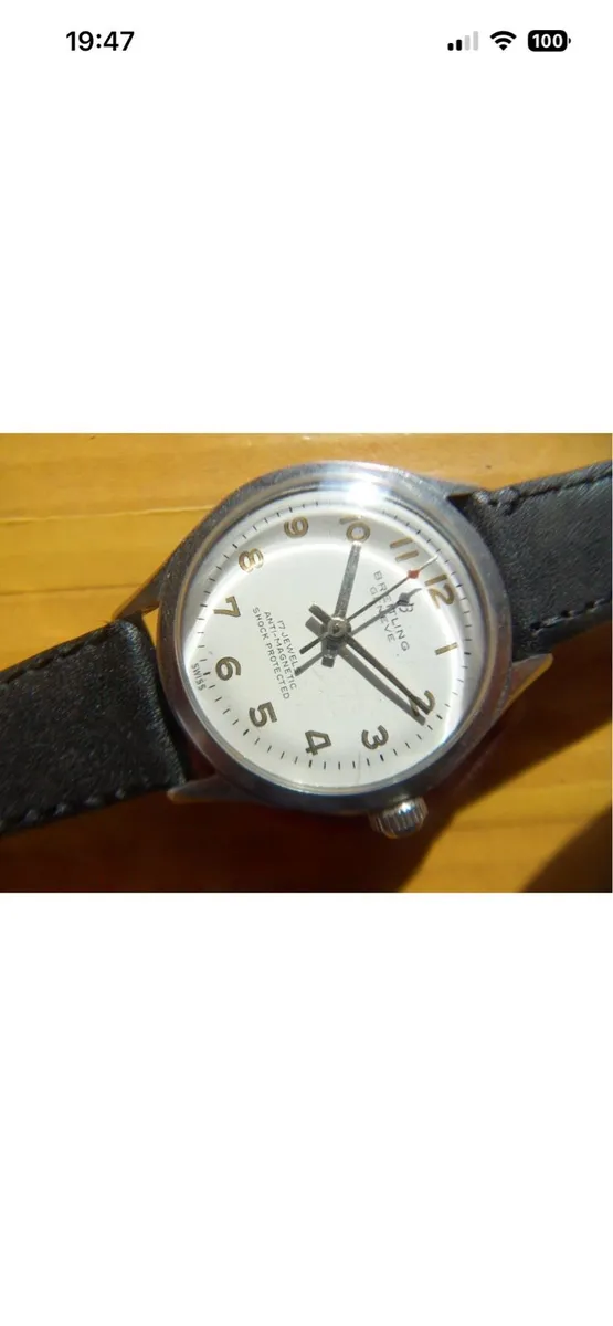 Vintage SWISS BREITLING 17 Jewels - Image 1