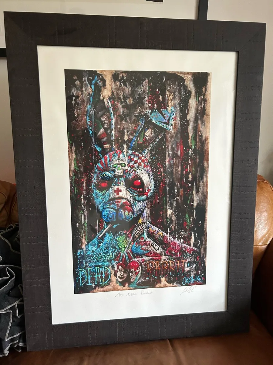 Terry Bradley “ dead rabbit “ art print - Image 2