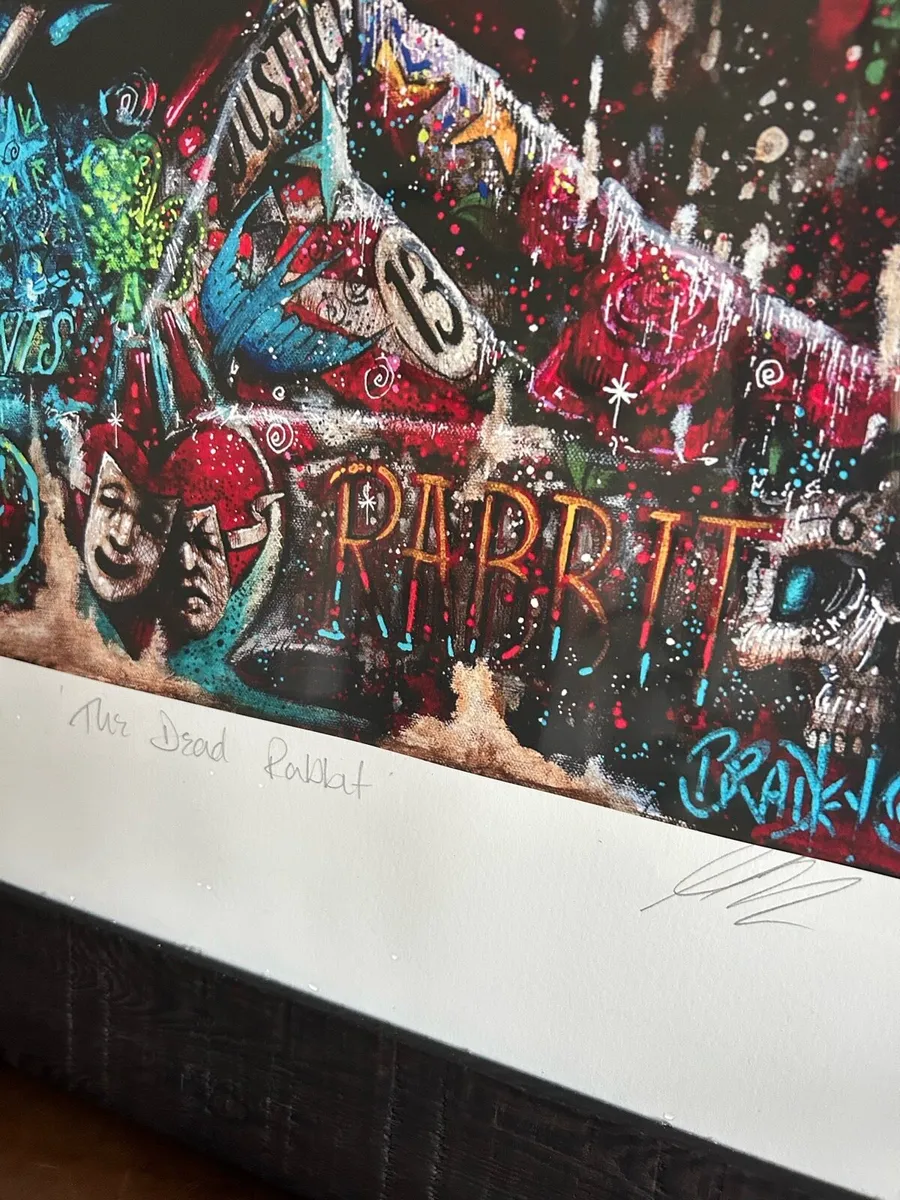 Terry Bradley “ dead rabbit “ art print - Image 3