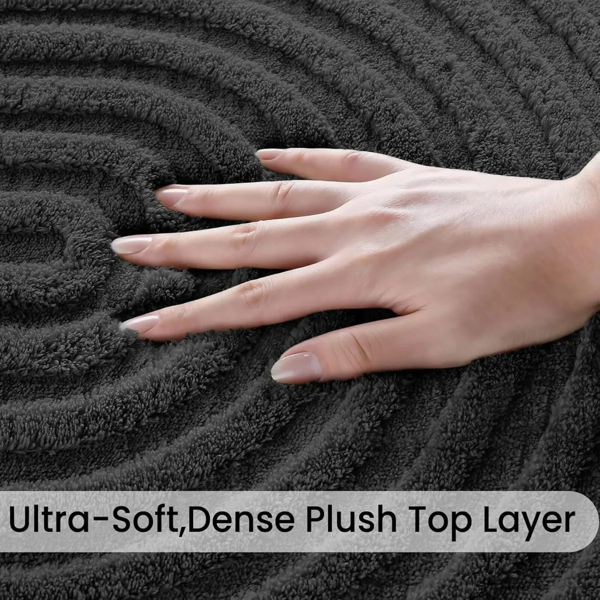 Rugs Living Room 140x200cm 3D Grey Area for - Image 3