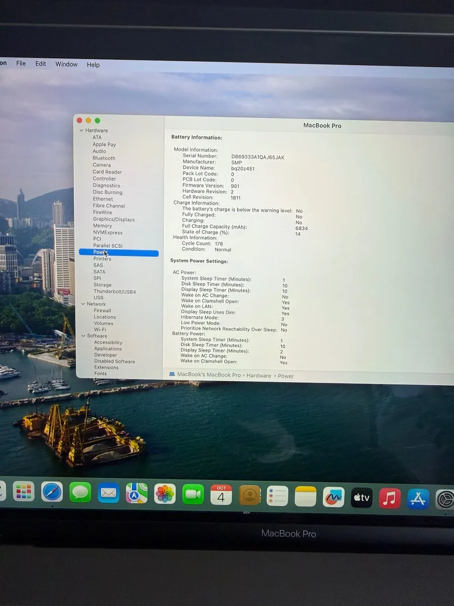 MacBook Pro 15 2019 i7/32GB/256SSD/178c - Image 2