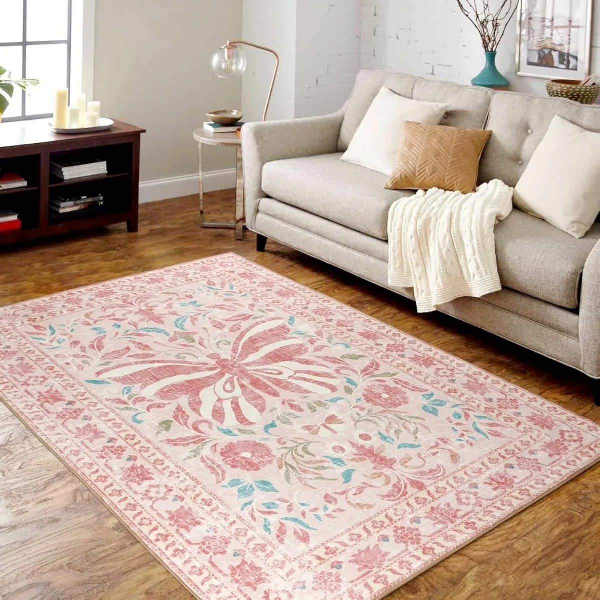 Butterfly Rugs Living Room 120x180cm Non-Slip - Image 1