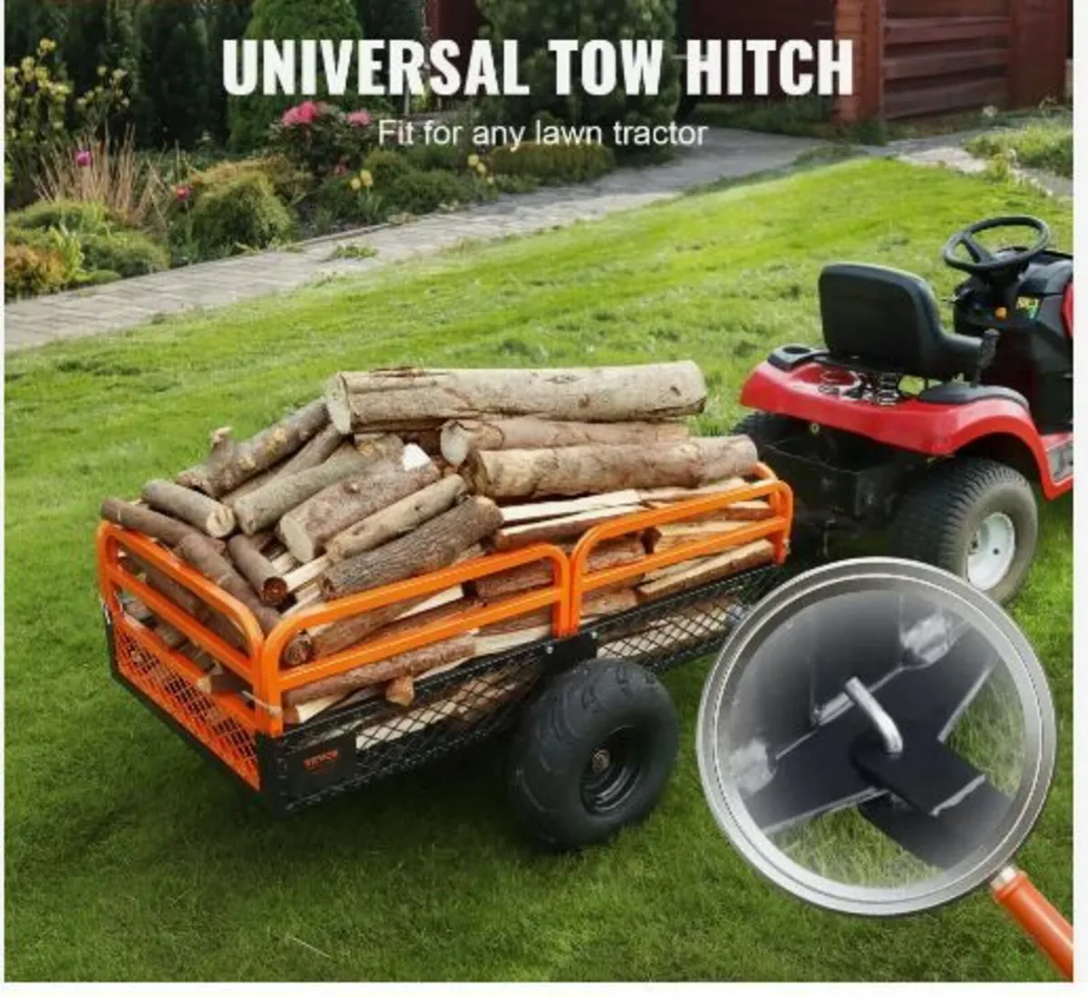 Heavy Duty Steel ATV Dump Trailer - Image 4