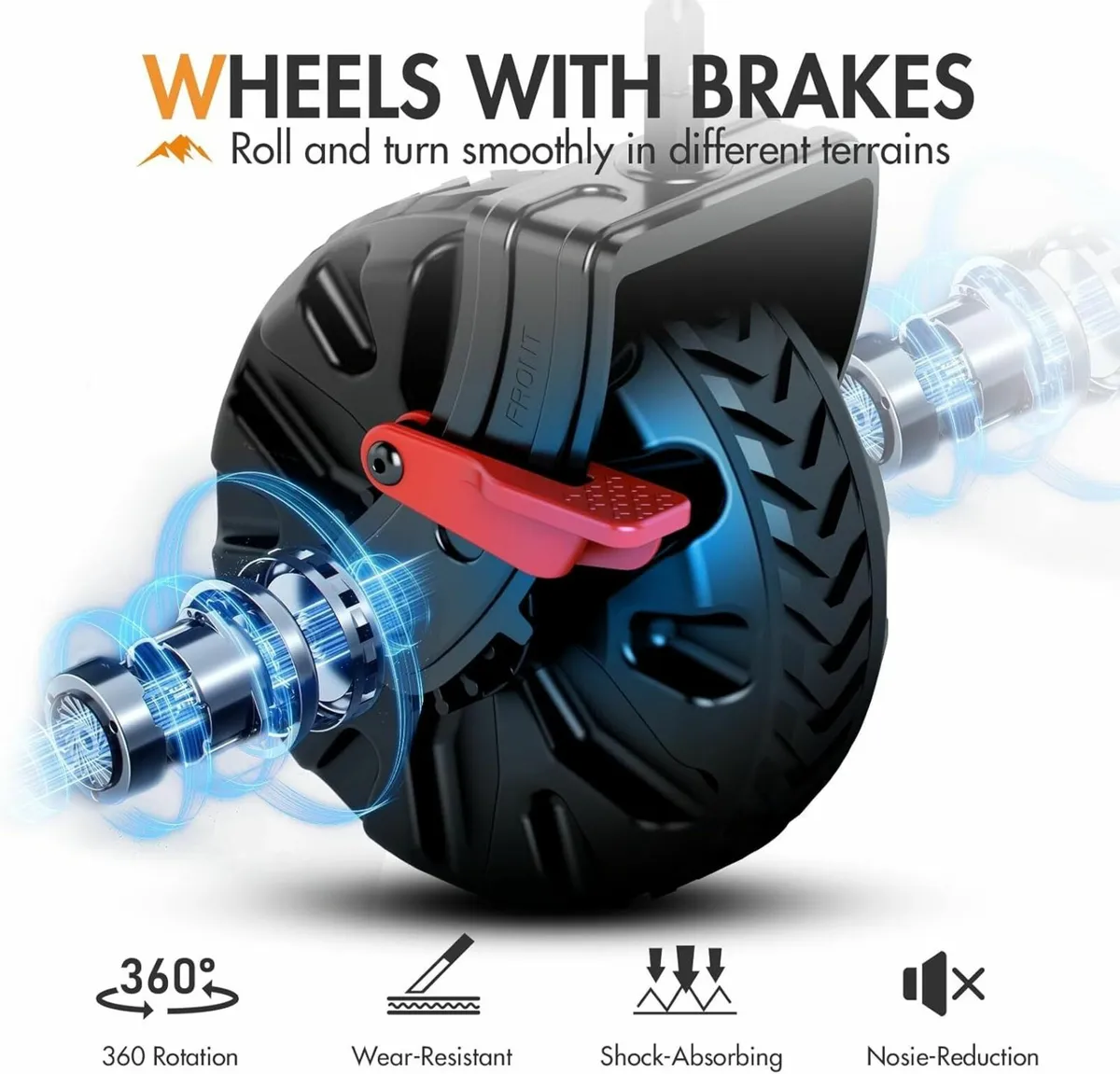 Beach Trolley Cart for Sand All Terrain - Big - Image 4