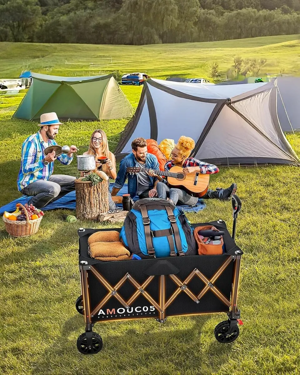 Trolley on Wheels Heavy-Duty Festival with - Image 2