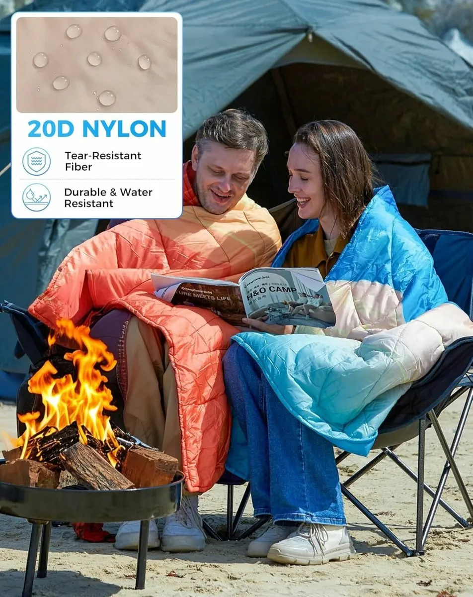 Waterproof Lightweight Camping Blanket All - Image 2
