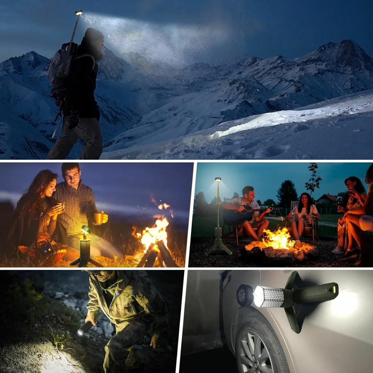 Telescopic Camping Lights Portable Lantern with - Image 4