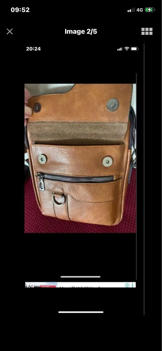 New Leather Shoulder Bag - Image 1