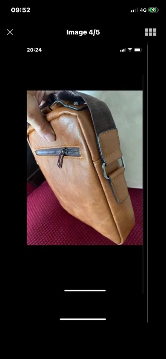 New Leather Shoulder Bag - Image 4