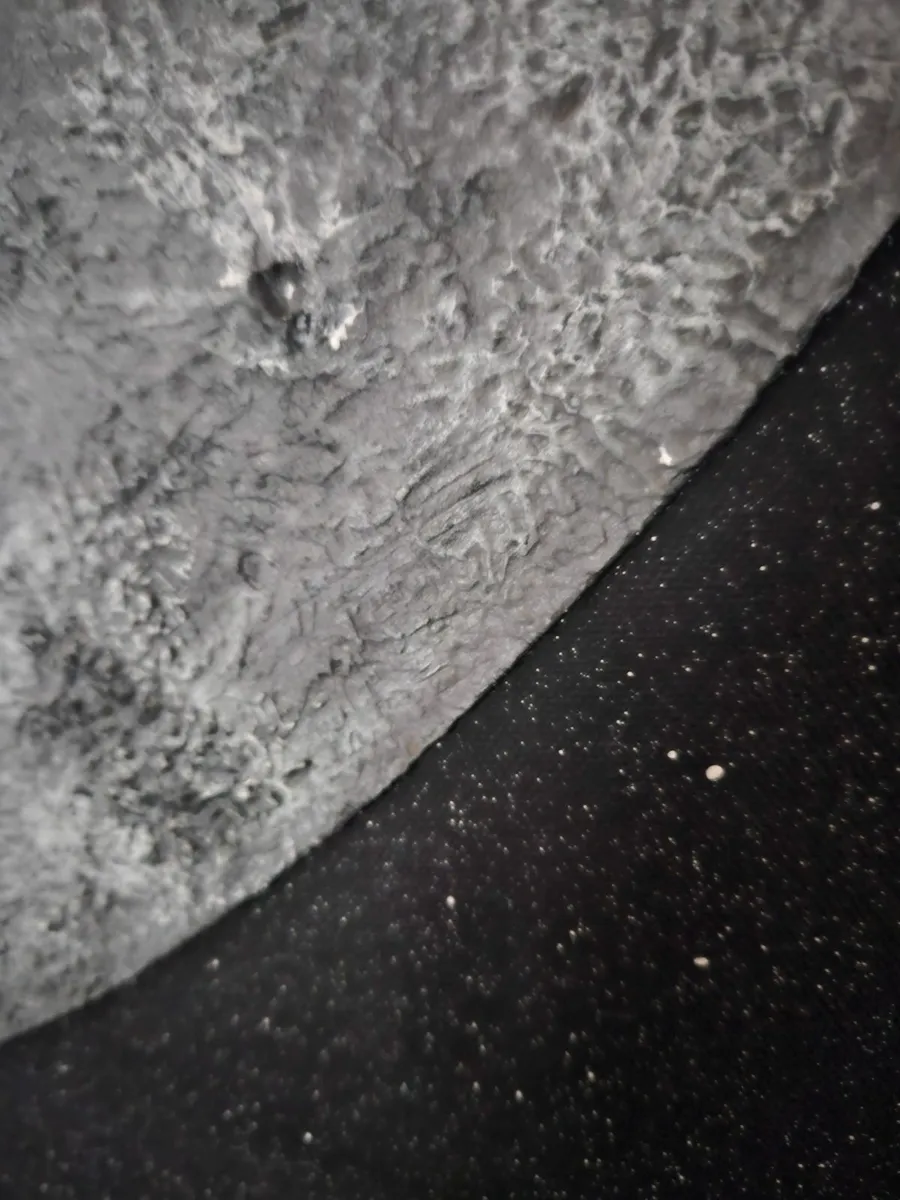 Picture Oil on Canvas The Moon - Image 2