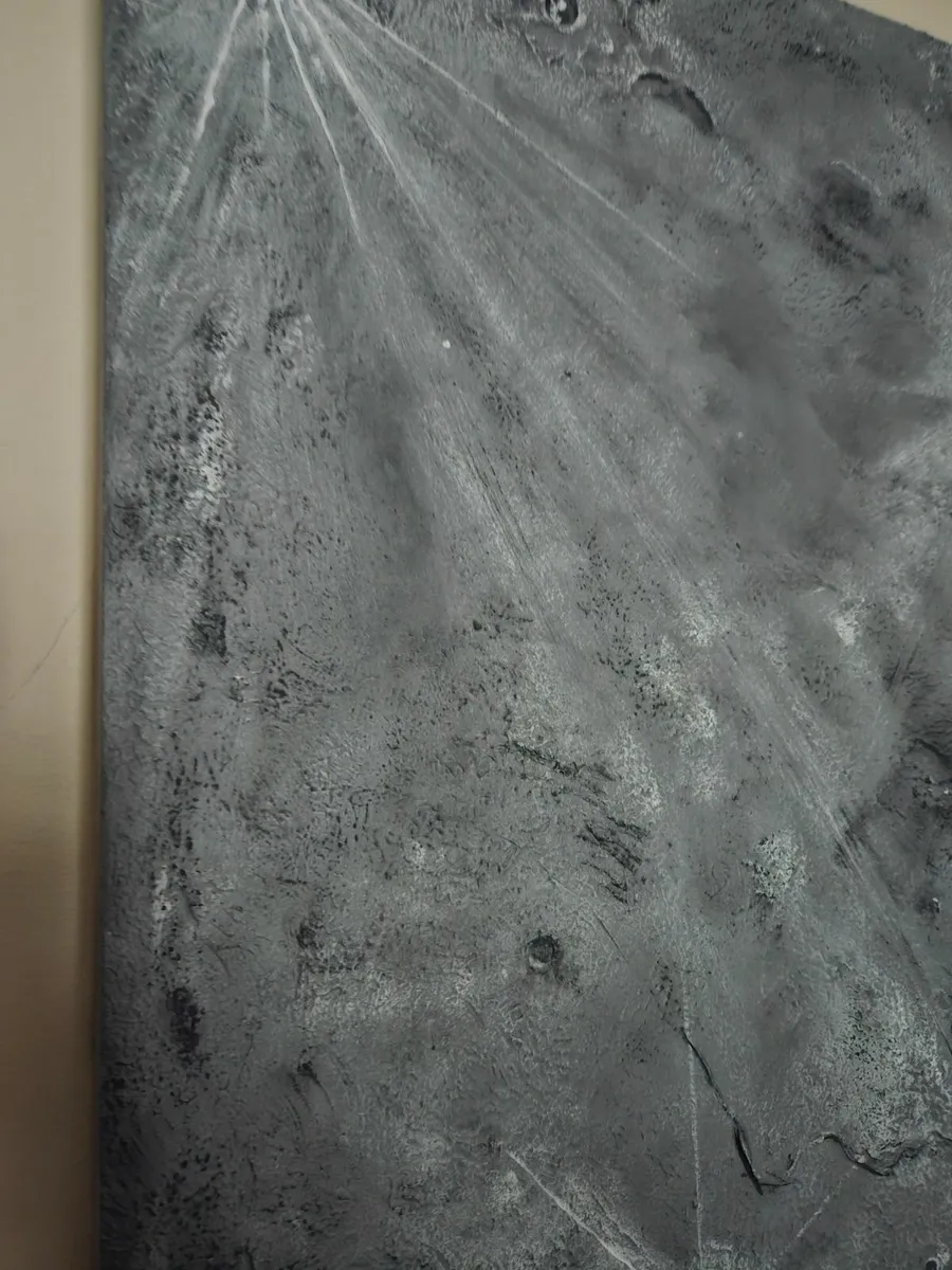 Picture Oil on Canvas The Moon - Image 3