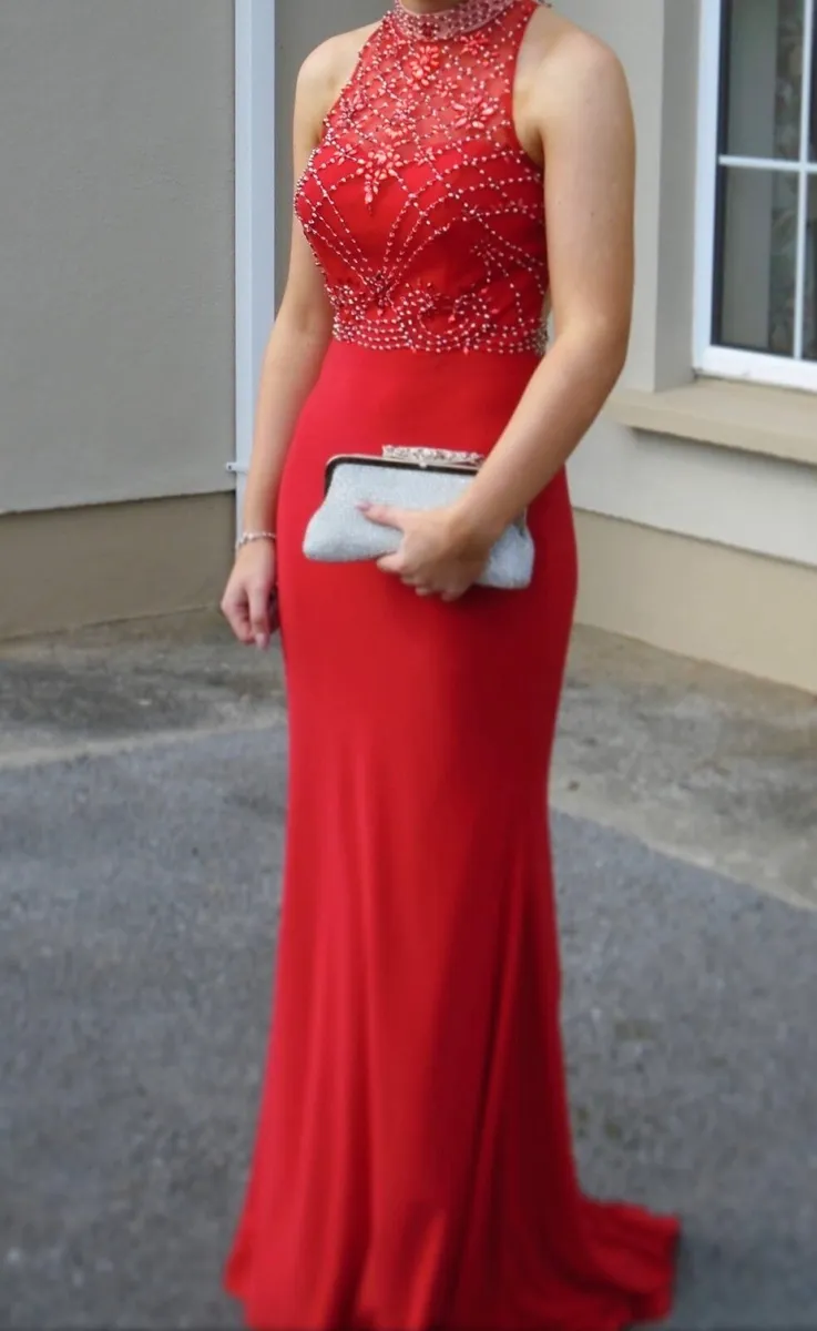 Red Debs Dress - Image 1