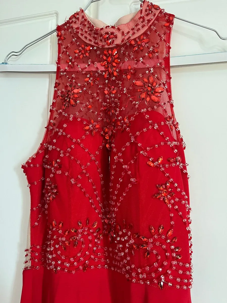 Red Debs Dress - Image 4