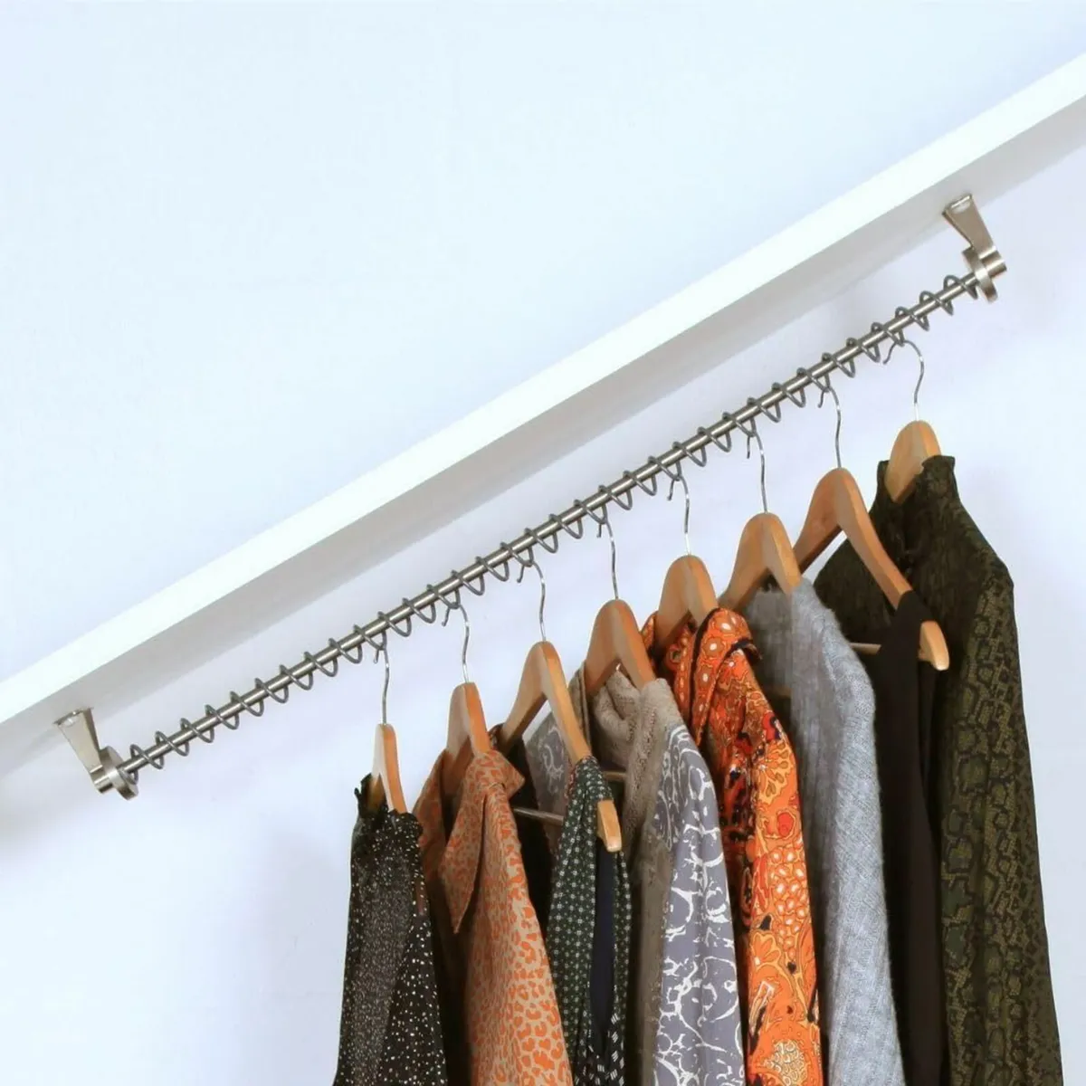 Sloped Ceiling Clothes Rail by HANGING - Any - Image 1
