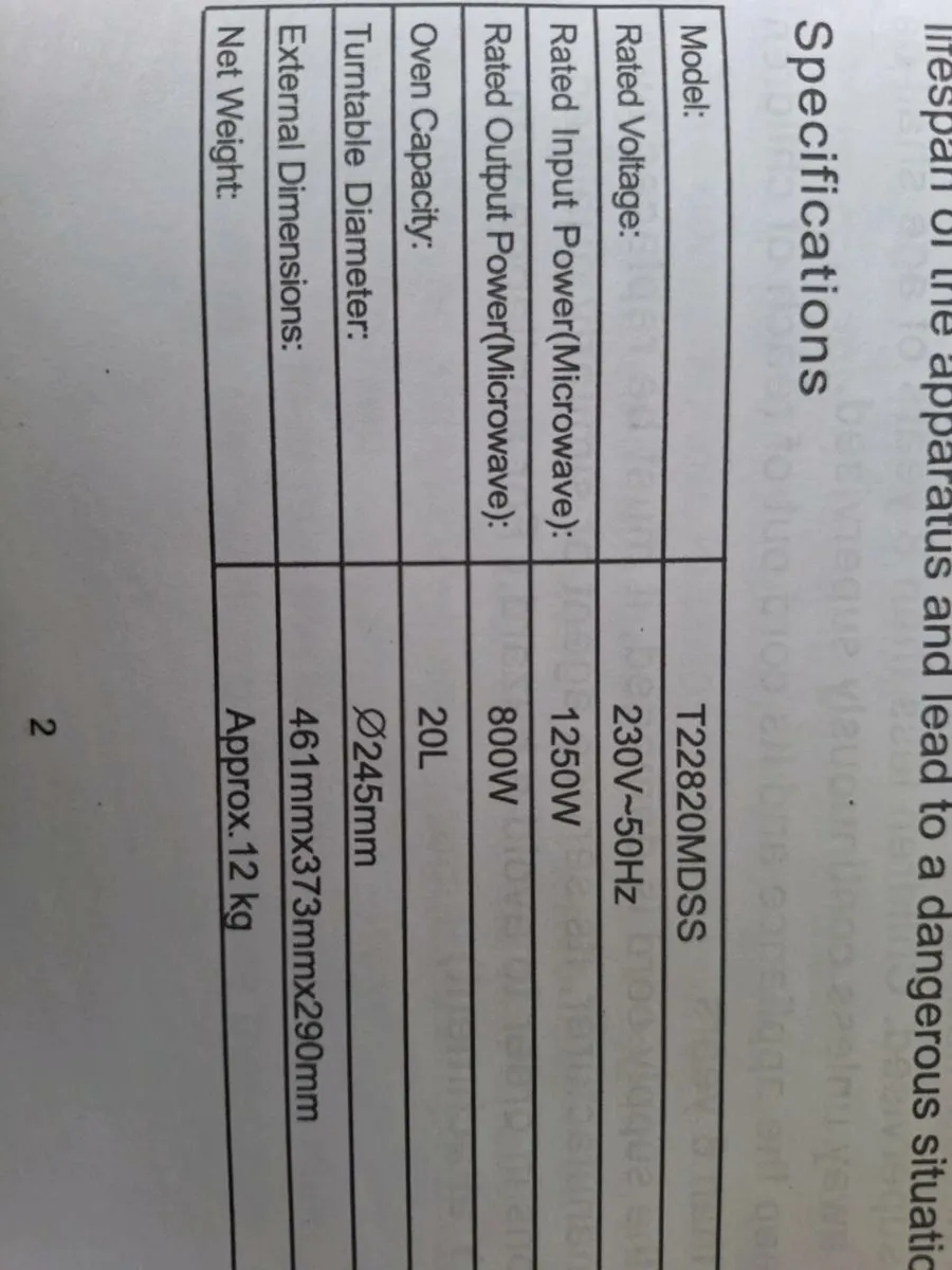 Thor microwave - Image 3
