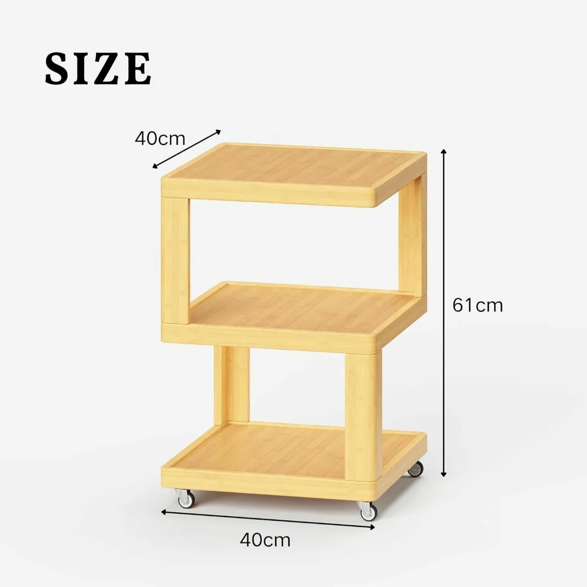 Side Table Living Room Bedside Tables for Bedroom - Image 2