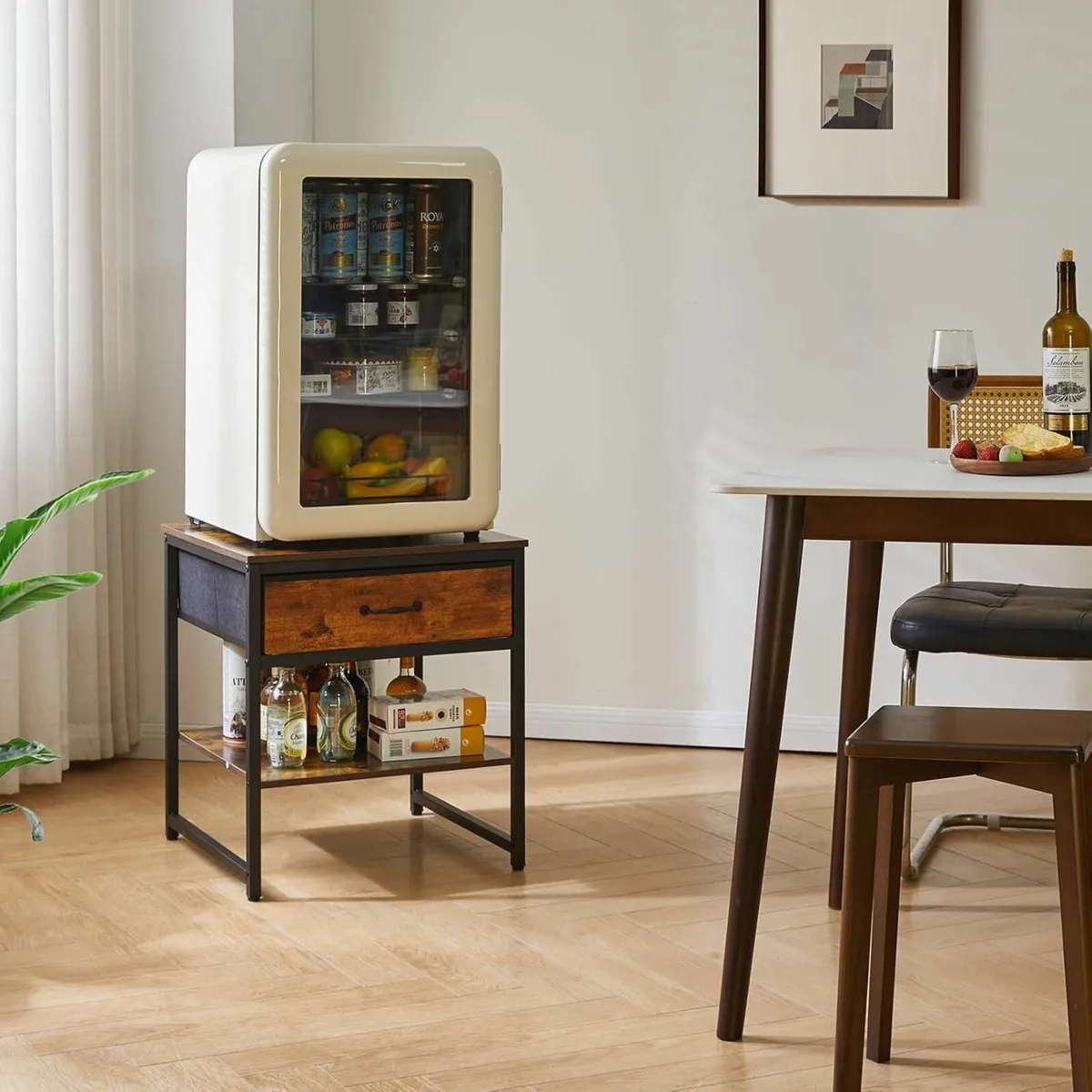 Small Table Stand 20 Inch Multi-Functional Side - Image 2