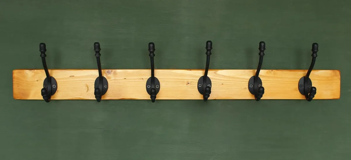 Rustic Pine Coat Rack - Image 4
