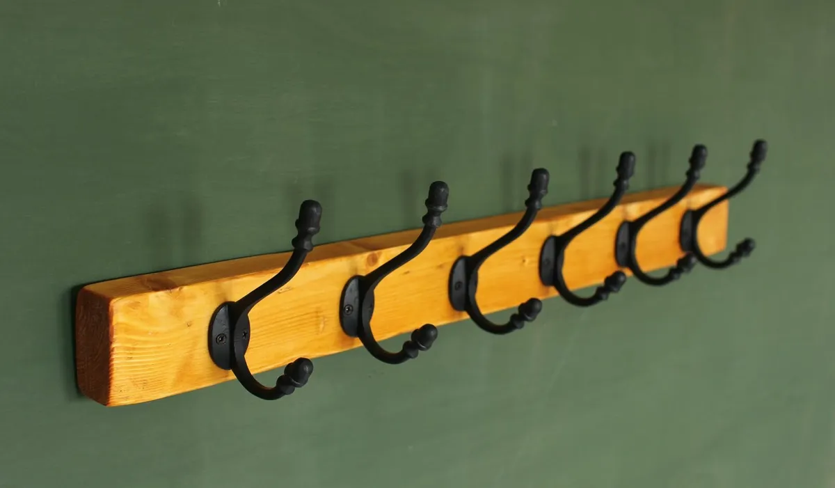 Rustic Pine Coat Rack - Image 3