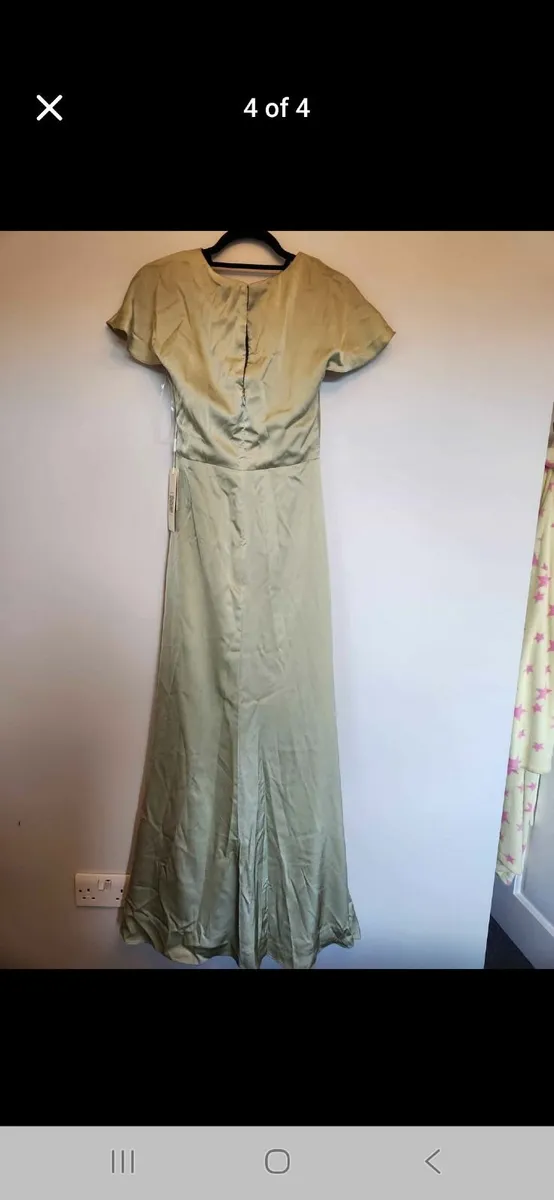 Sage Green Bridemaids Dresses, UK Sizes 6 and 10 - Image 4
