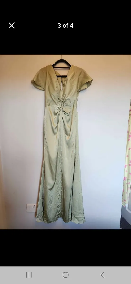 Sage Green Bridemaids Dresses, UK Sizes 6 and 10 - Image 3