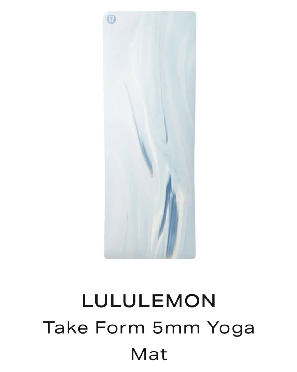 LULULEMON Take Form 5mm Marble Mat (NEW) - Image 1