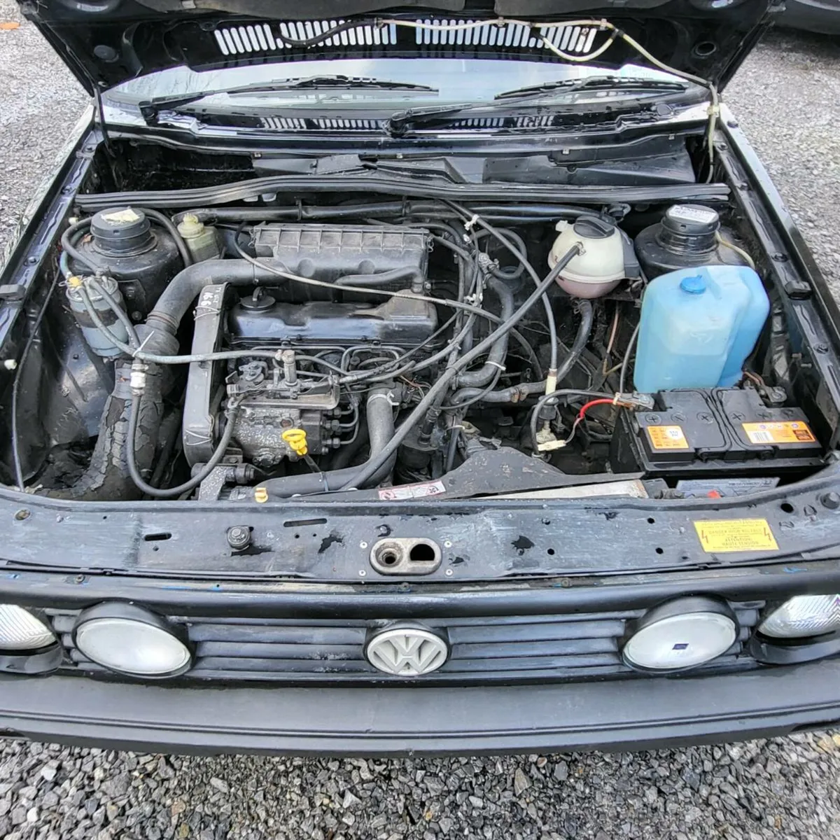 Vw golf mk2 diesel van - Image 4