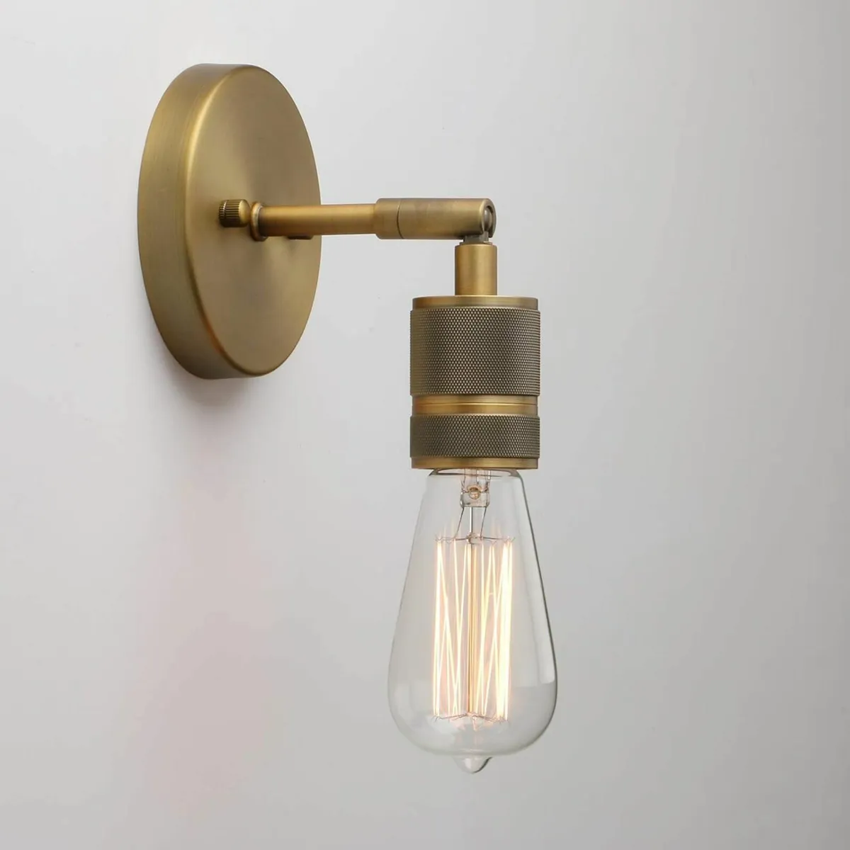 Set of 2 Vintage Up/Down Wall Light Industrial - Image 4