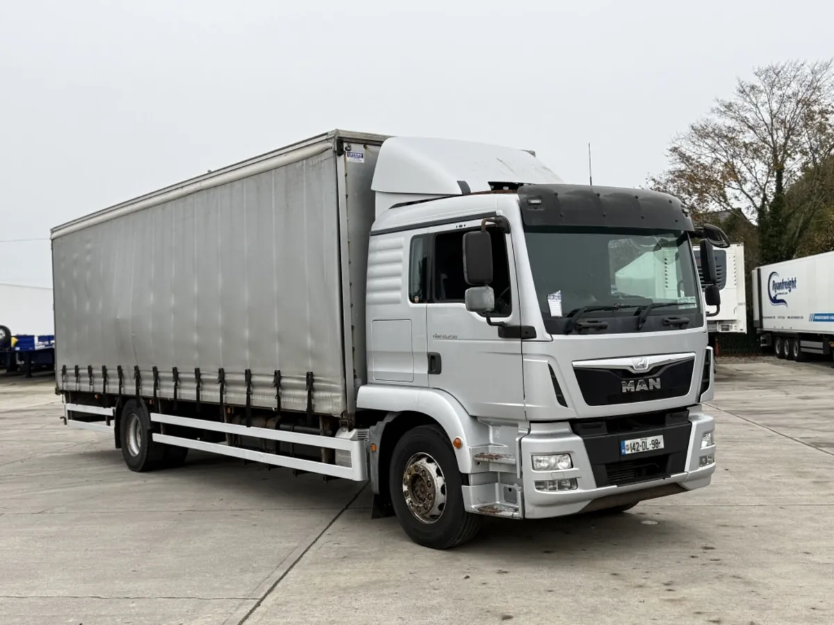 2014 MAN TGM 18.250 CURTAINSIDER - Image 1