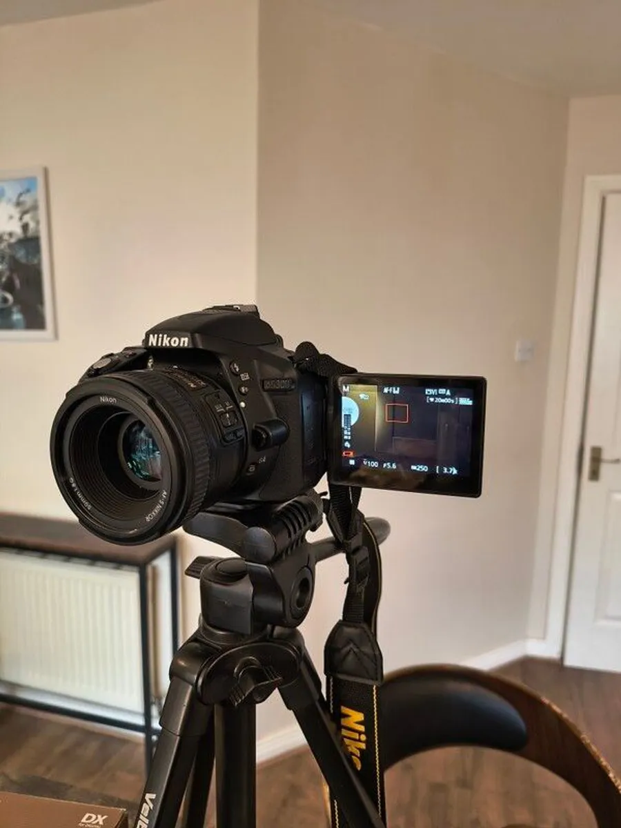 Nikon D5300 & 4 Lenses - Image 1