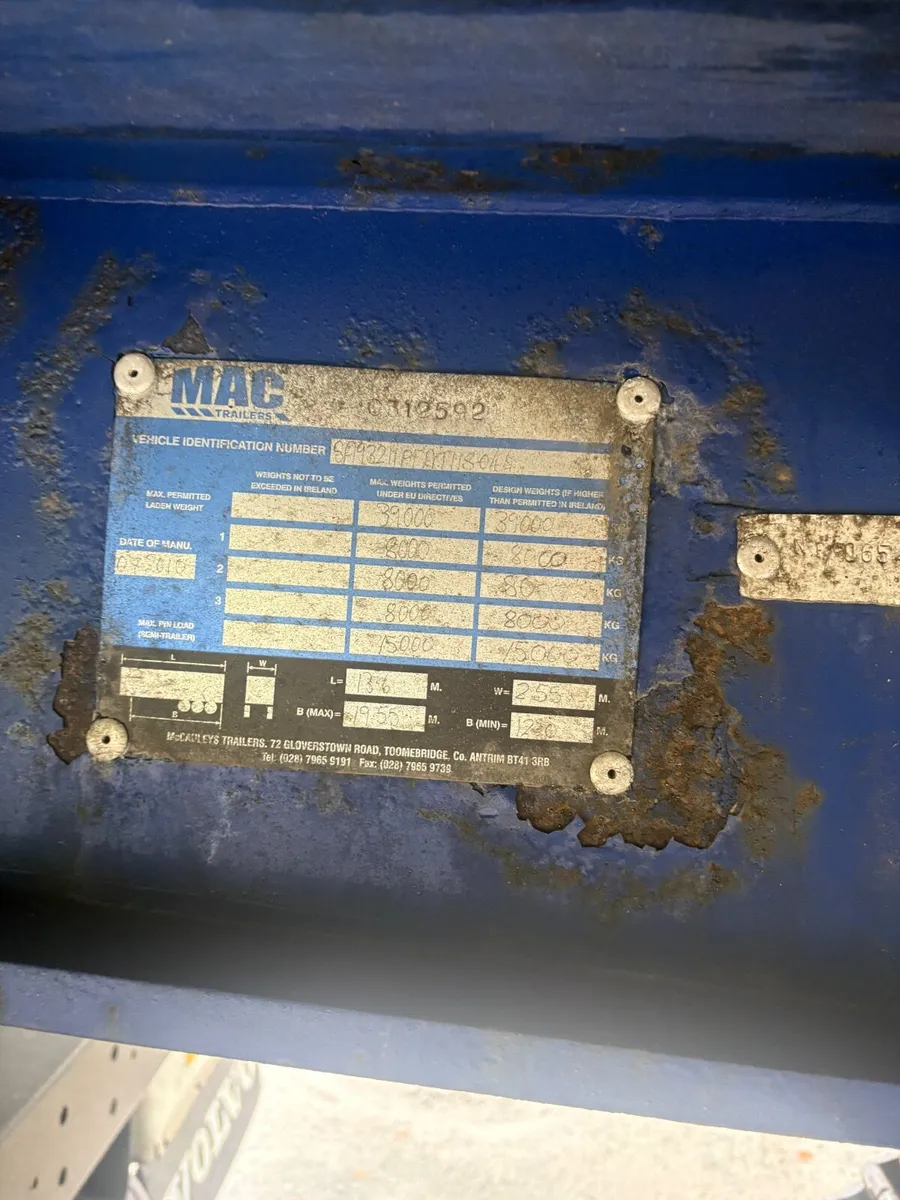 2010 Slemish flat bed extender - Image 3