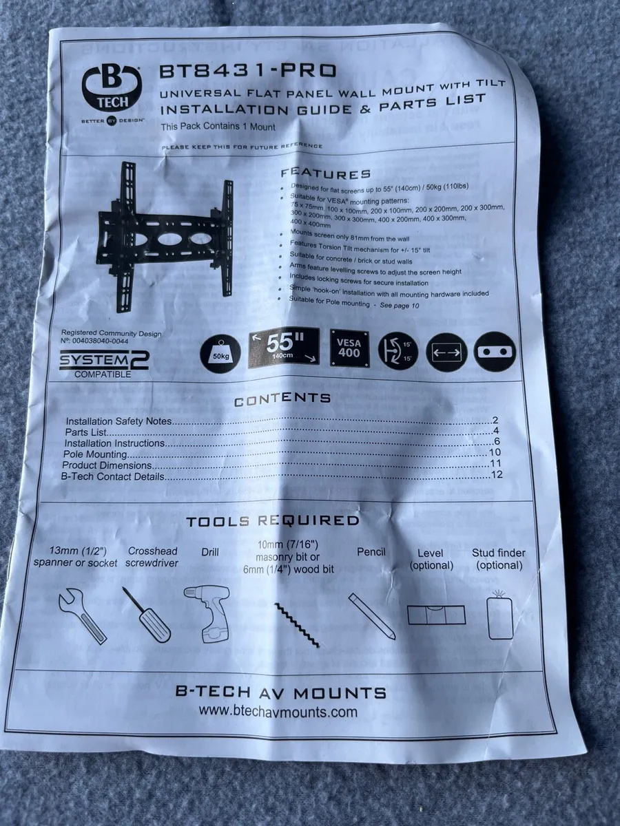 TV Wall Bracket Mount - Image 4