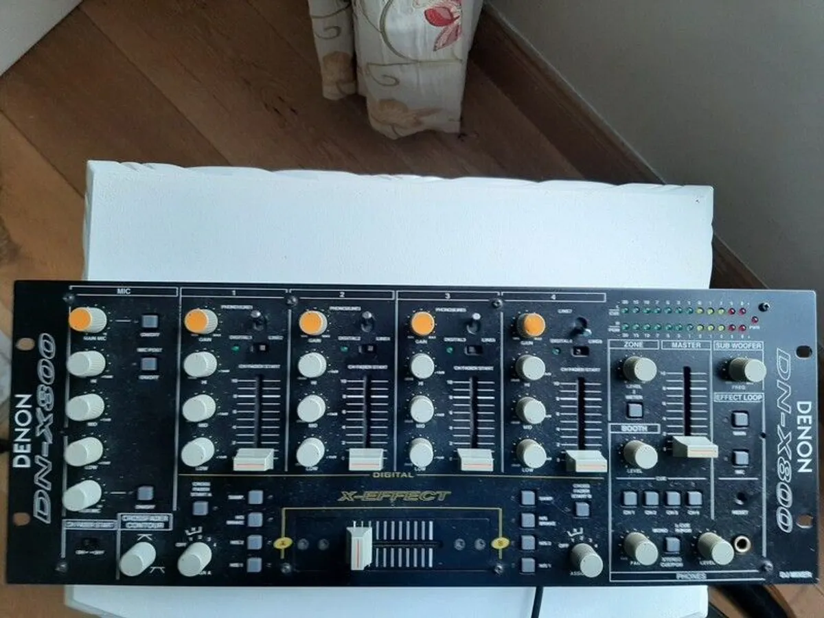 Dennon 19" 4 channel mixer