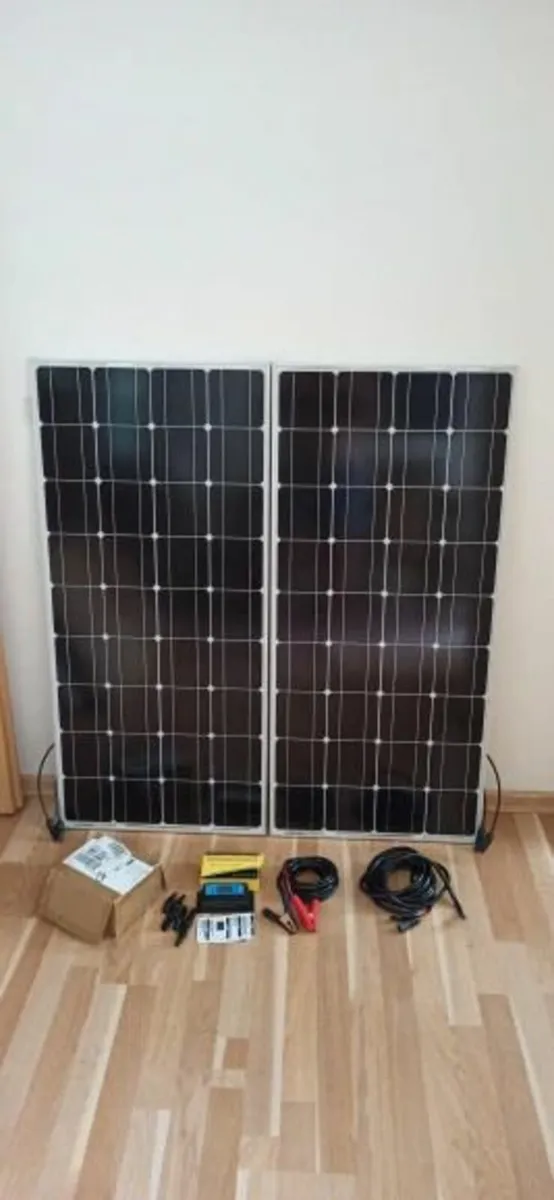 200W solar panel kit for Camper van or Boat - Image 2