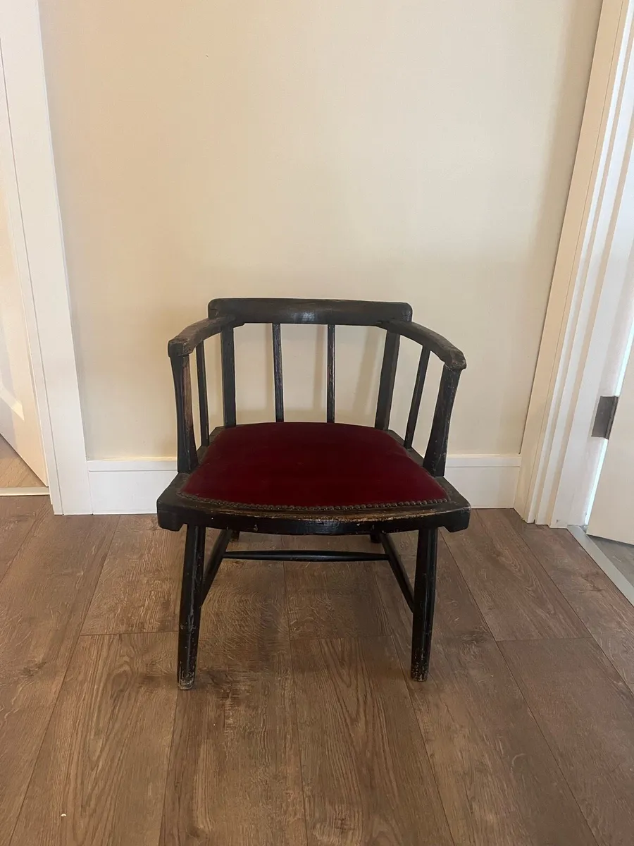 Antique Irish Farmhouse Hedge Chair - Image 2